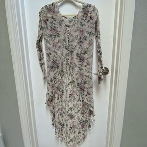 Floral Chiffon Maxi Top